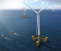 Les éoliennes flottantes s’éloignent des côtes pour capter l’énergie de vents plus puissants