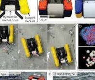 Un robot flottant pour piéger les microplastiques